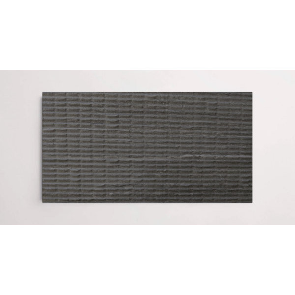 Flumeri Dark Grey 12" x 24" Textured