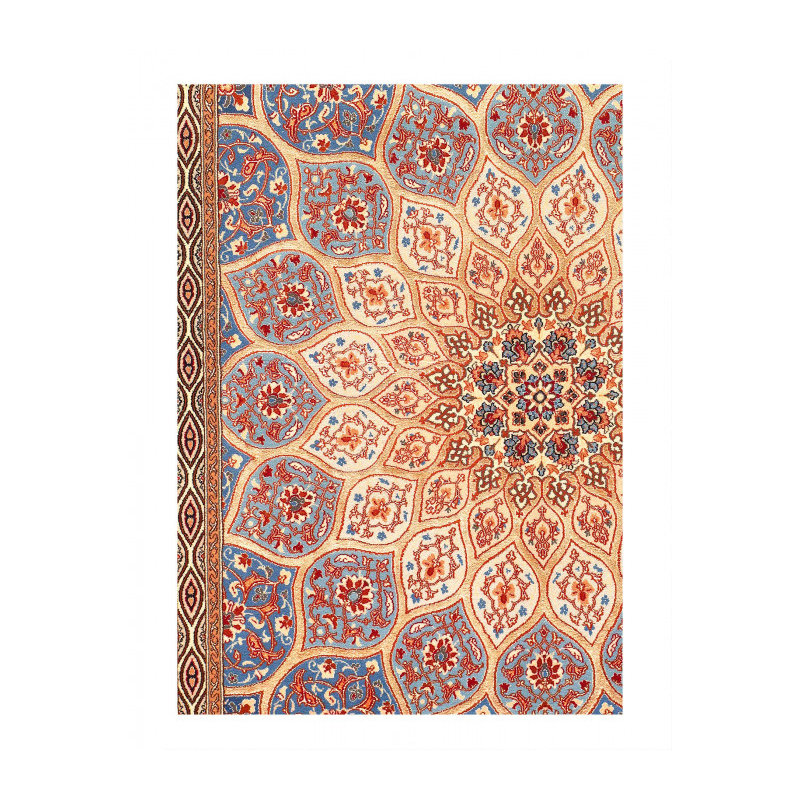 One-of-a-Kind 5'1'' X 7'11'' New Age Area Rug in Malibu/Gold/Beige