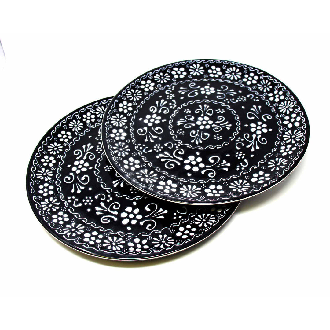 Camargue 12'' Dinner Plate (Set of 2) Charlton Home®