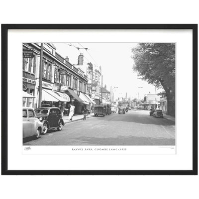 Raynes Park, Coombe Lane C1955 by Francis Frith - Single Picture Frame Print