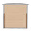 Miroir gris moderne Glory Furniture