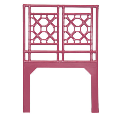 Rattan Open-Frame Headboard