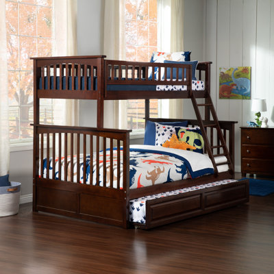 Flinn Kids Bunk Bed with Trundle