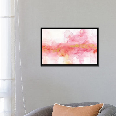 «Rainbow Seeds Abstract Gold», reproduction sur toile