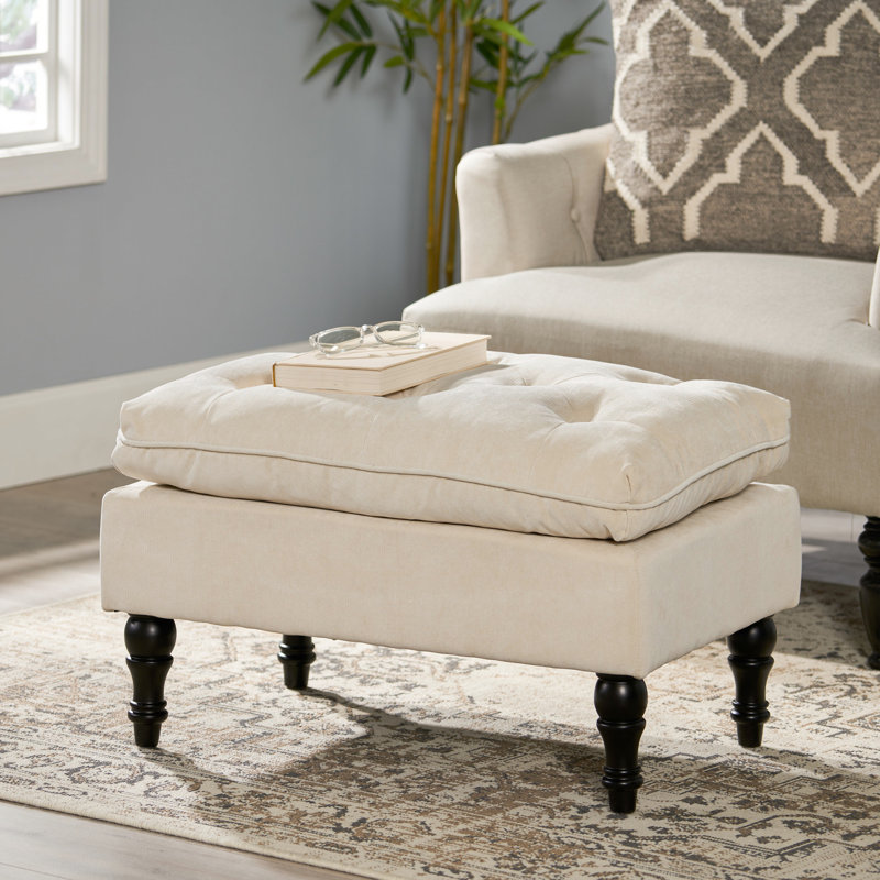 Crème avec plateau-coussin captivant - 17,64 po