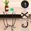 Table d'appoint Table d'appoint ronde polyvalente de 14 po pour balancelle et table de chevet avec chaise berçante et table de billard