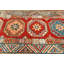 Tapis oriental tribal rouge unique 3 x 13 pi 5 po