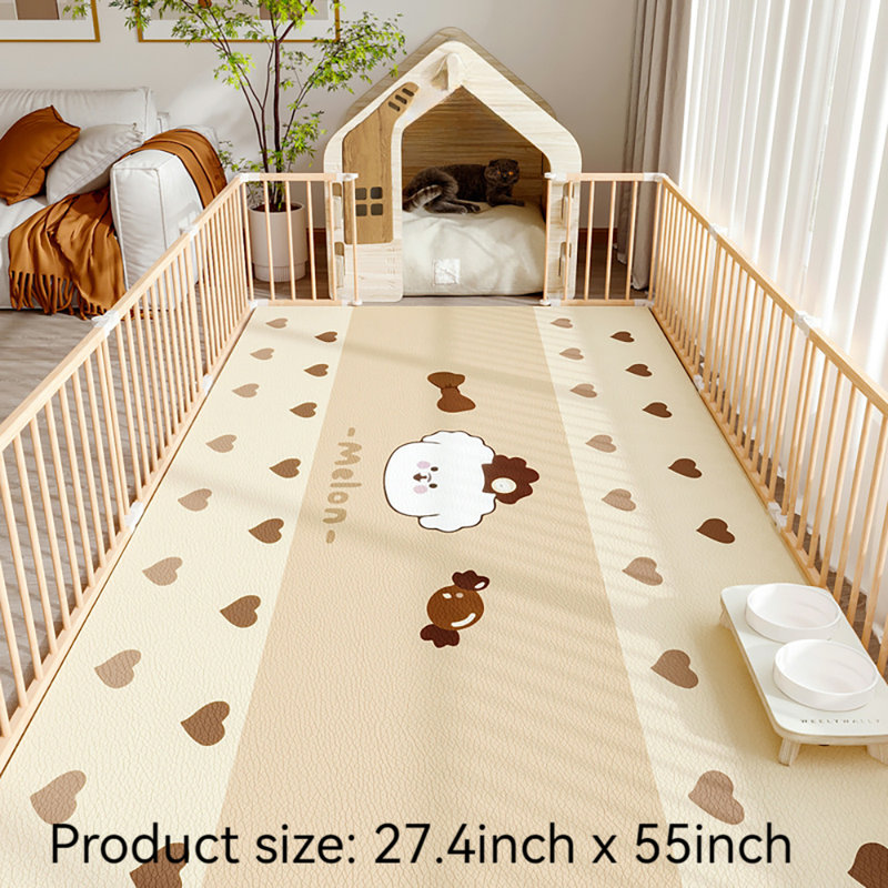 Tapis pour animaux de compagnie, Petit (l 27,4 po x P 55 po x H 0,15 po)