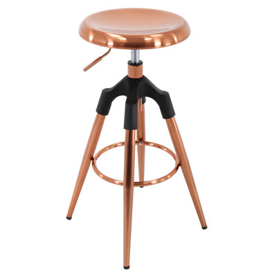 Swivel Adjustable Height Bar Stool,Counter Height Barstools With Metal Frame Counter Height Chairs With Footrest For Kitchen, Dining Room
