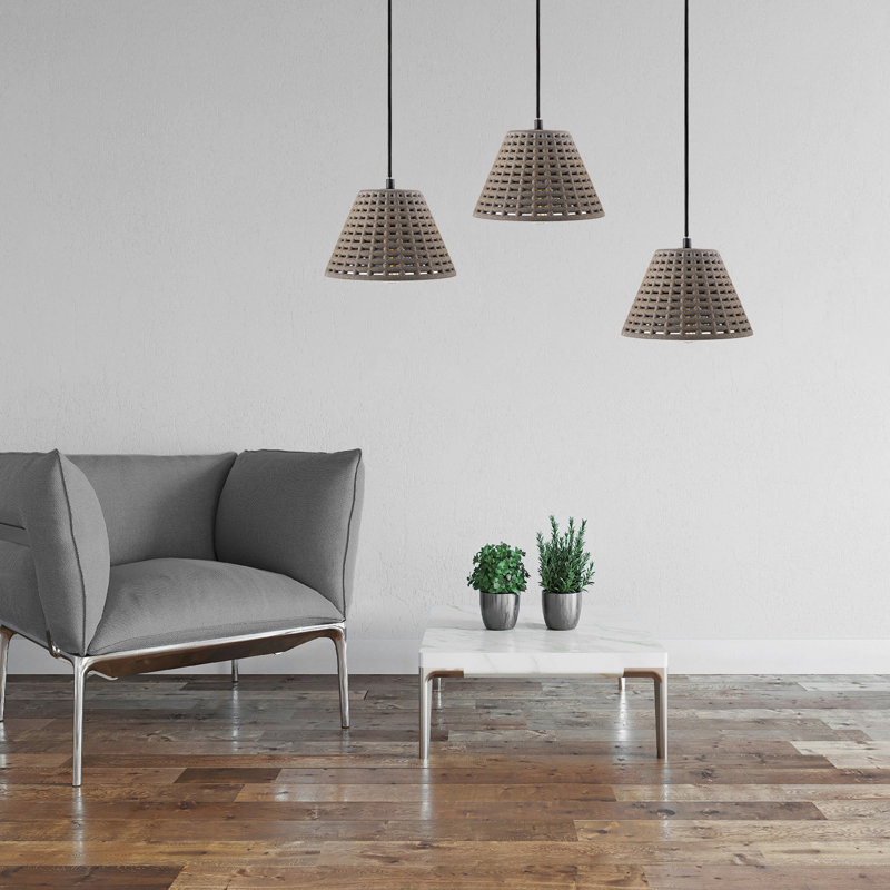 Frese 1 - Light Single Pendant, Stone Grey