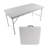 4Ft Rattan Folding Table For Indoor&Outdoor, Portable Foldable Table Rattan Plaited-1637539088