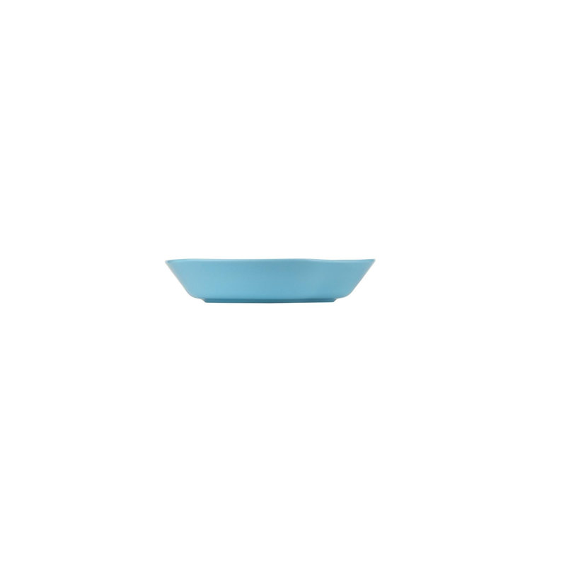 Elegant Service Plate Set (2 Pieces), Turquoise, 9.4 x 9.4 inches | 100% Porcelain, Dishwasher & Microwave Safe | Perfect for Entertaining, Dining, and Everyday Use, Stylish and Durable Design