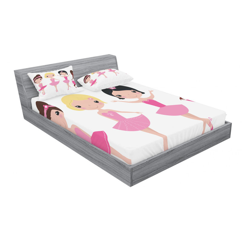 Microfiber Sheet Set, Full Sheet Set with Fitted Sheet
