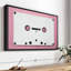 «White Cassette Tape», reproduction sur toile-546645541