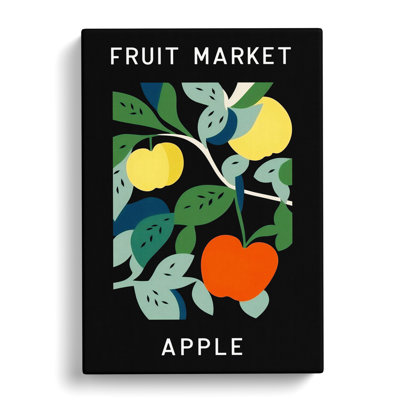 Apple Fruit Market Exhibition Vol.1 - Wrapped Canvas