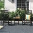 POLYWOOD x Sol 72 Jamarion 3-Piece Porch Rocking Chair Set