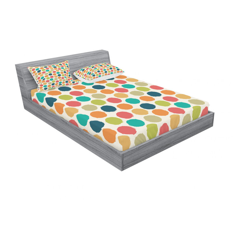 Ensemble de draps Hipster, Ensemble de drap pour grand lit avec drap-housse