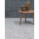 Tapis rectangulaire gris clair Marut