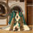 Washable Cactus Pattern Southwestern Area Rug-349344482
