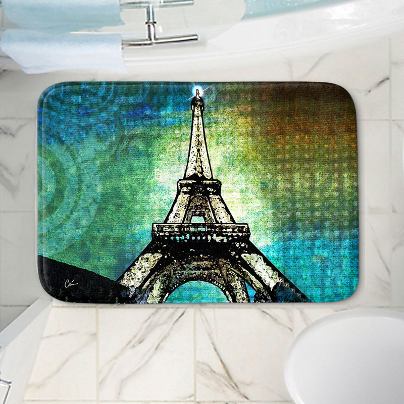 Non-Slip Bath Mat, 24" W x 17" L x 1" H