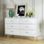 Commode double 6 tiroirs l 47,25 po Kamily-315216454