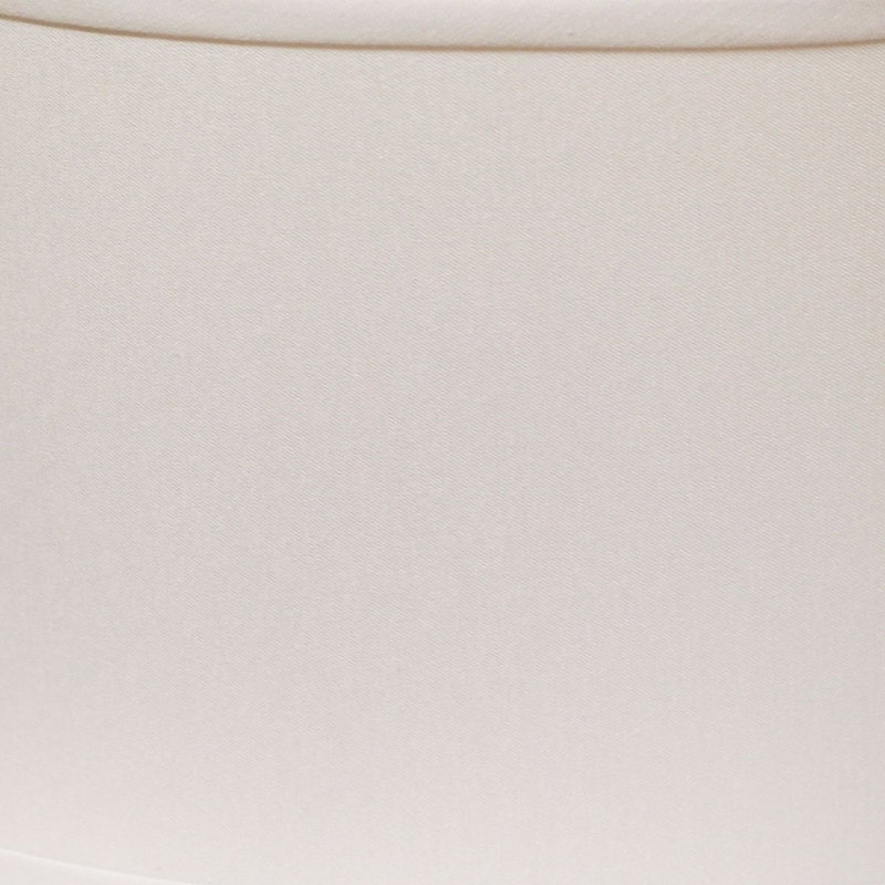 Abat-jour ovale 18 po 18 po, Blanc