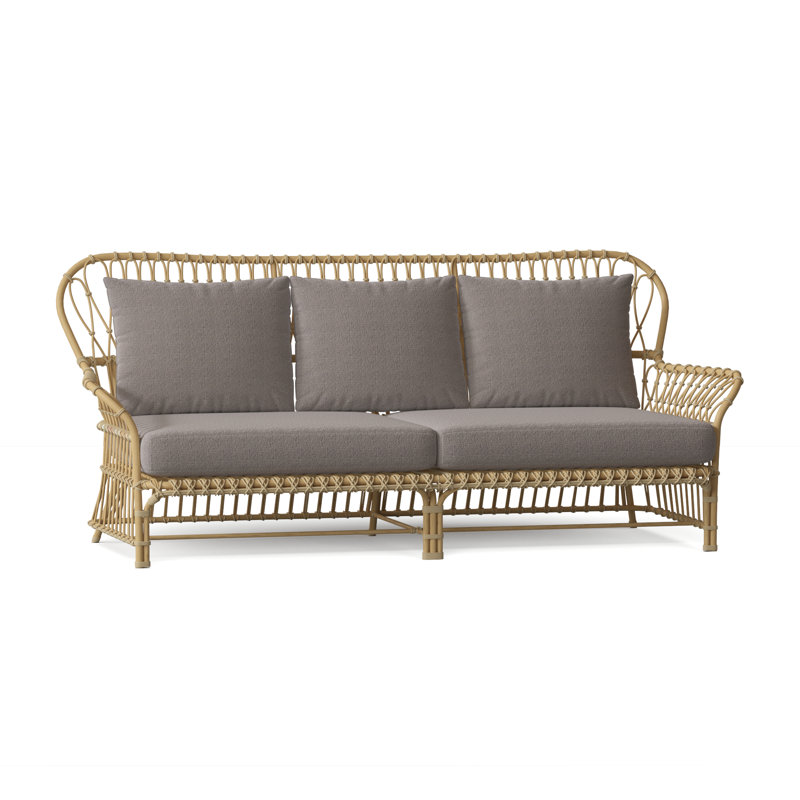 Savannah Outdoor 3 - Seat Patio Sofa, Ash