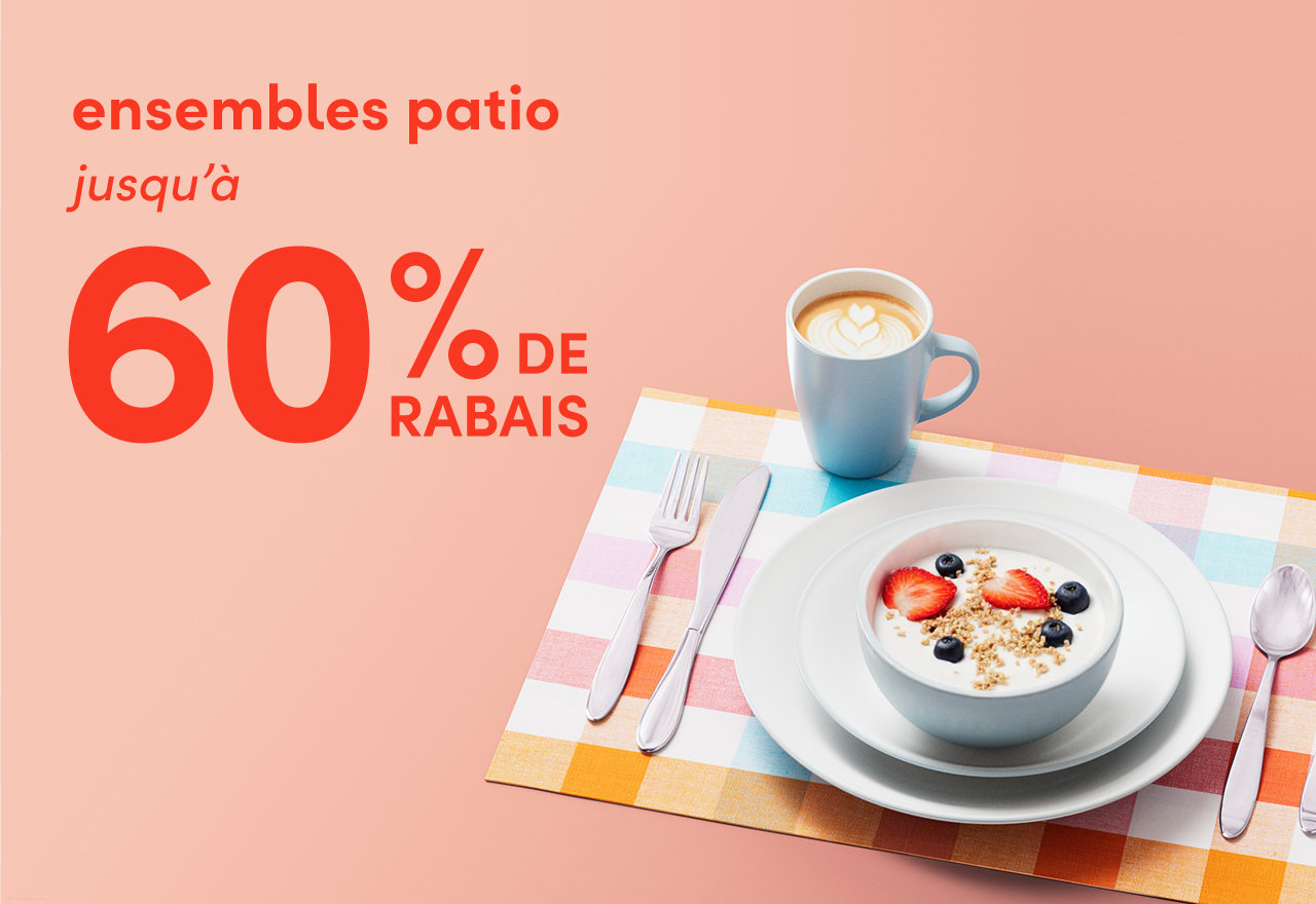 ensembles patio en solde