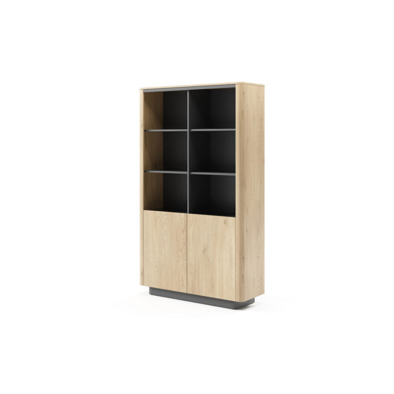 Torro 190cm H x 113cm W Bookcase