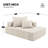 Lounge Frame for Oversized Modular U Shaped Sectional Sofa,Luxury Boucle Floor Couch,Convertible Compressed Couch,Spacious Foam-Filled Sofa for Living Room-70207426