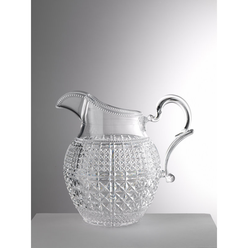 Halina Acrylic Pitcher, Clear