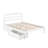 Elliana Solid Wood Platform Bed with Storage Drawers & Built-in Charging Station-81970975-81970976