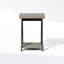 Table de chevet croisée Ebern Designs Duffield-1022000881-1022043945