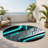 Orbit Glow Indoor And Outdoor Area Rug-1582998255