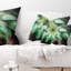 Coussin lombaire floral à motif floral fleur