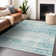 Premium Machine Washable Gerardo Teal Rug