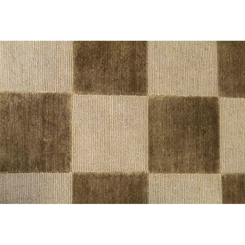 Hand-Knotted High-Quality Brown and Beige Area Rug