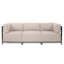 Housse pour repose-pieds à coussins carrés Woodsen-21579128