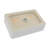 19.63"X13.69" White Ceramic Rectangular Vessel Bathroom Sink(Includes Only The Bathroom Sink)