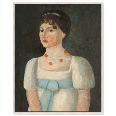 Portrait Of Countess Kubiyi Canvas Classic Portrait by Art Remedy