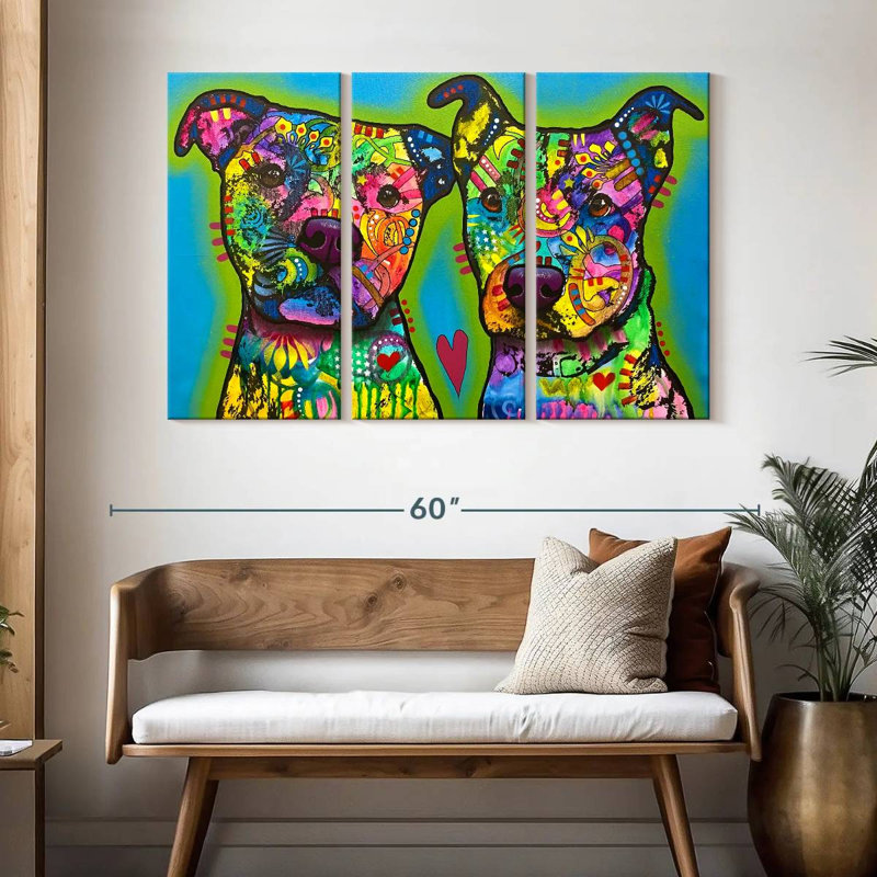 Brampt Pupper Team Six, 32" H x 50" W