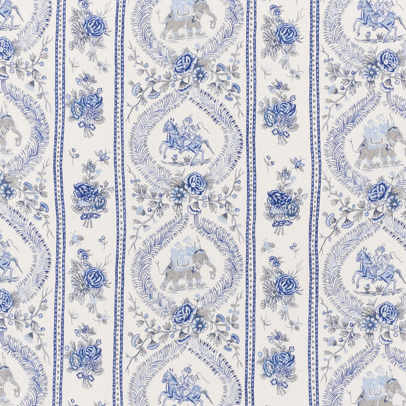 Kandula Fabric, Blue