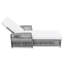 Chaise longue inclinable 2 pièces 2 pièces-1653353155