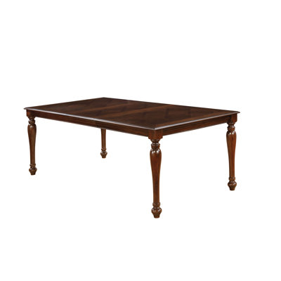 Feynman Extendable Solid Wood Dining Table