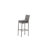 Lelea Metal Outdoor 75cm Bar Stool with Cushion