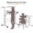 Lewyn 31.5'' W Height Adjustable Rectangle Standing Desk-1988063093