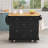 Alyxandra Kitchen Island On Wheels, Rolling Cart With wood Top, Spice Rack, Towel Rack And Drawers, sland,coffee cart,rolling kitchen island-895201726-915151206