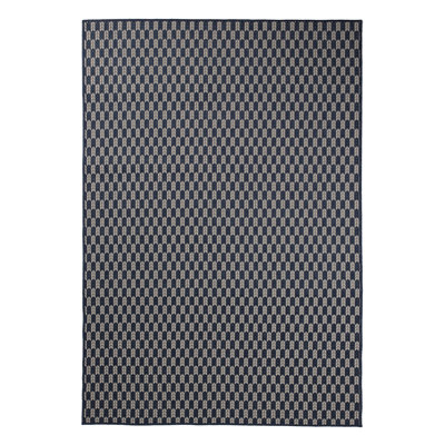 Tapis d'extérieur de qualité supérieure en polypropylène à motif géométrique