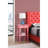 Vibrant Functionality Pink Particle Board Nightstand For Modern Decor