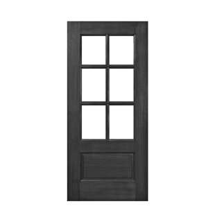 Porte d'entrée en acajou 32 Lite
